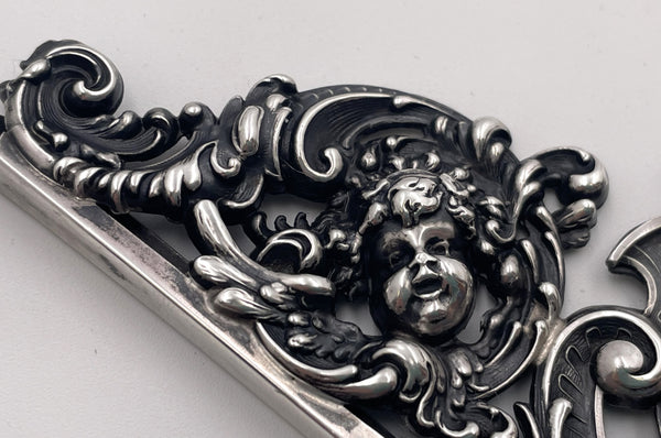 Kerr Set of 4 Sterling Silver Blotter Corners