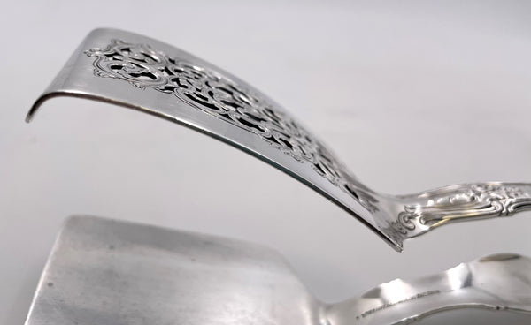Tiffany & Co. Sterling Silver Asparagus Tongs in Richelieu Pattern