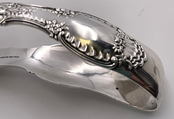 Tiffany & Co. Sterling Silver Asparagus Tongs in Richelieu Pattern