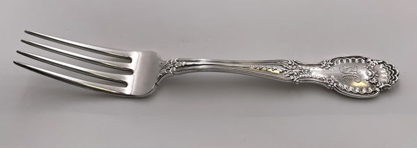 Tiffany & Co. Sterling Silver 70-Piece Flatware Set in Richelieu Pattern