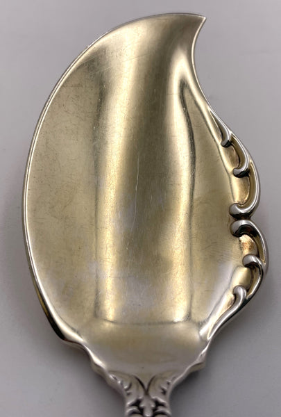 Tiffany & Co. Gilt Sterling Silver Jam Server in Richelieu Pattern