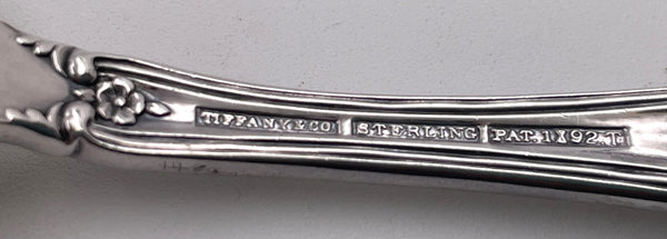 Tiffany & Co. Gilt Sterling Silver Jam Server in Richelieu Pattern