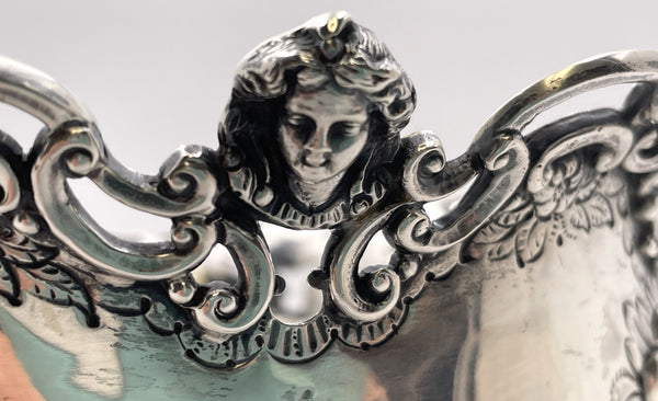 Charles Edwards Sterling Silver 1901 Centerpiece Bowl