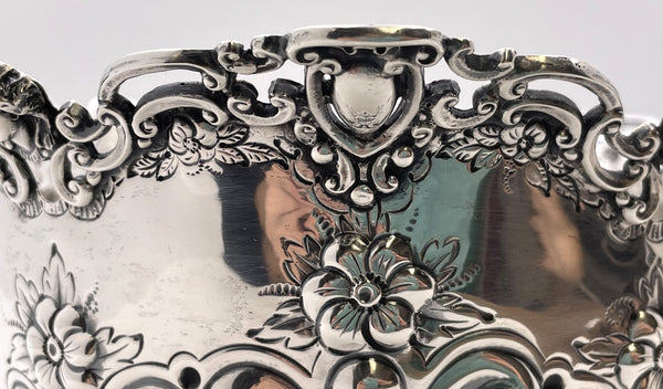 Charles Edwards Sterling Silver 1901 Centerpiece Bowl