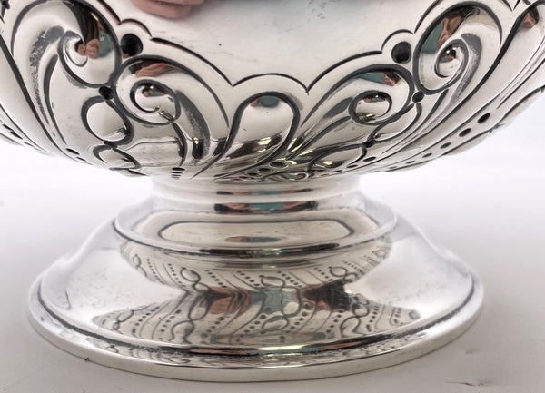 Charles Edwards Sterling Silver 1901 Centerpiece Bowl