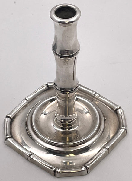 Tiffany & Co. Sterling Silver Taperstick/ Candlestick in Bamboo Pattern
