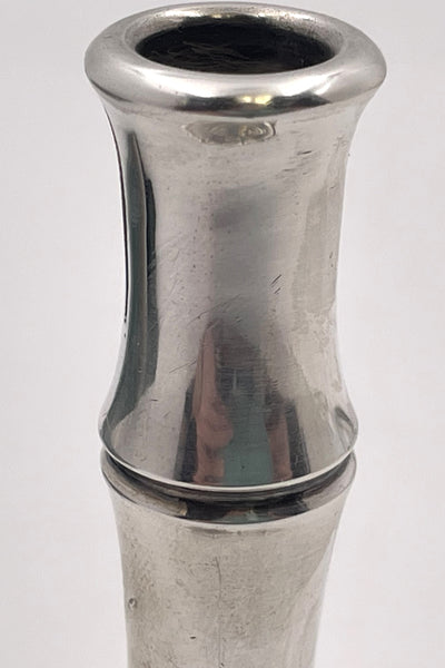 Tiffany & Co. Sterling Silver Taperstick/ Candlestick in Bamboo Pattern