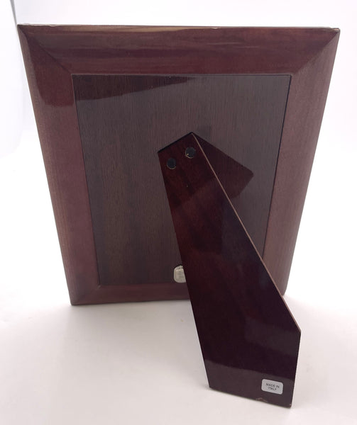 Del Conte Sterling Silver Picture Frame with Basket Weave Design