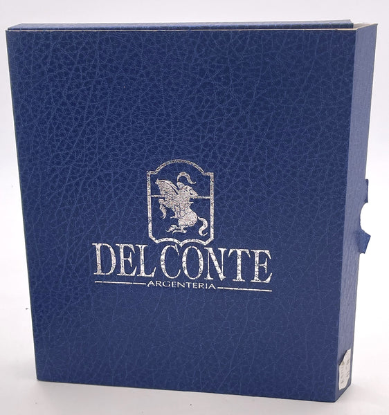 Del Conte Zebra & Sterling Silver Italian Picture Frame New in Box