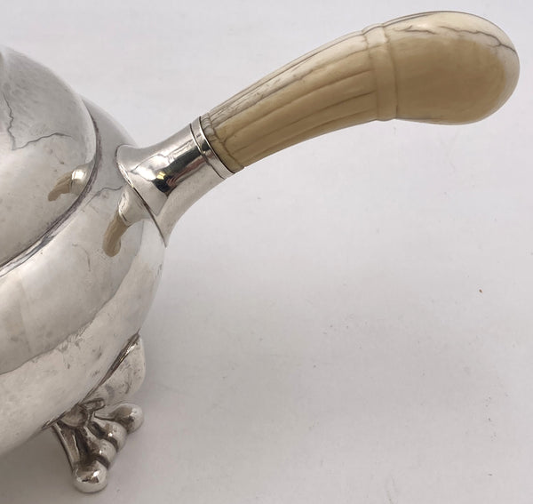 Georg Jensen Sterling Silver 5-Piece Blossom Tea and Coffee Set