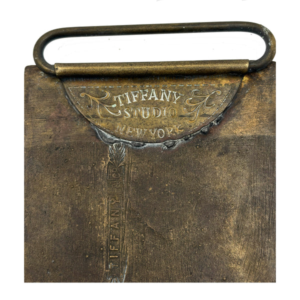 Tiffany & Co. Studio Hires Root Beer Soda Drink Belt Buckle in Art Nouveau Style