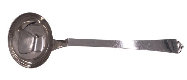 Georg Jensen Sterling Silver 11" Serving Ladle in Pyramid Pattern