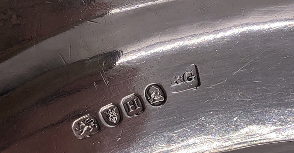 Pair of Robert Garrard I, English Sterling Silver Meat Platters or Trays, From 1803 (Georgian Era)