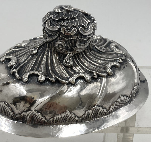 Rare Gianmaria Buccellati Sterling Silver Etrog/ Esrog Box