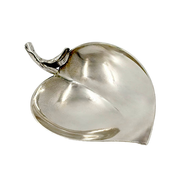 Tiffany & Co. Sterling Silver Leaf-Shaped Ring Tray/ Trinket Dish