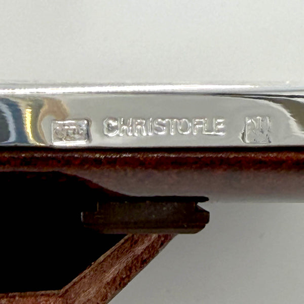 Christofle Silver Picture Frame Circa 1970s in New Condition