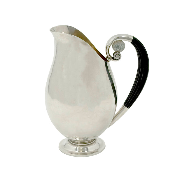 Georg Jensen Sterling Silver Water Pitcher in Pattern #321B