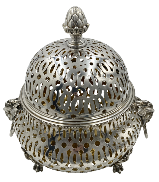 Tiffany & Co. Gilt Sterling Silver Centerpiece/ Rose Bowl