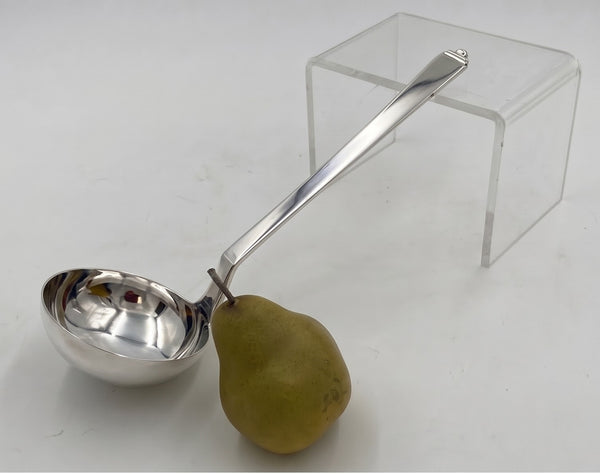 Georg Jensen Sterling Silver 11" Serving Ladle in Pyramid Pattern