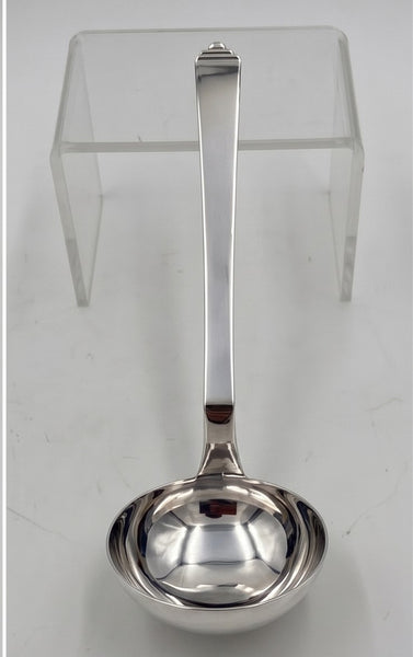 Georg Jensen Sterling Silver 11" Serving Ladle in Pyramid Pattern