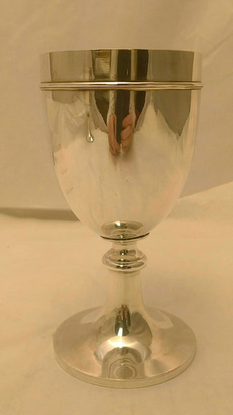 Early American Coin Silver Goblet