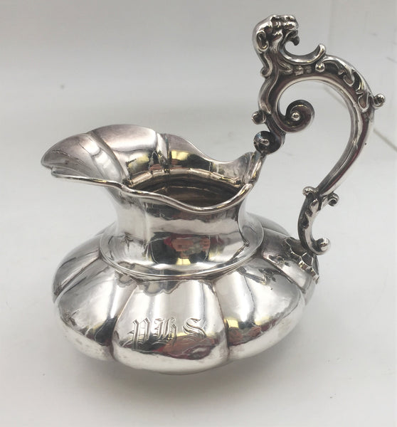 4-Piece 19th Century Continental Silver Demitasse Tea Service