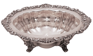 Sterling Silver Footed Centerpiece / Serving Bowl by Bailey, Banks, and Biddle