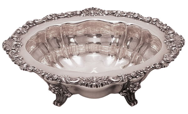 Sterling Silver Footed Centerpiece / Serving Bowl by Bailey, Banks, and Biddle
