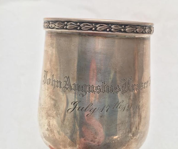 Durgin Sterling Silver Goblet