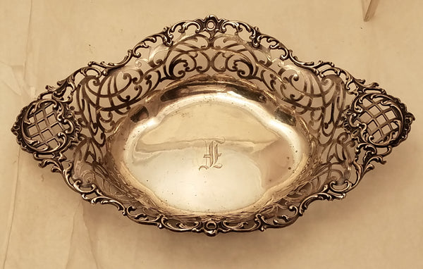 Mermod & Jaccard Pierced Sterling Silver Fruit Bowl