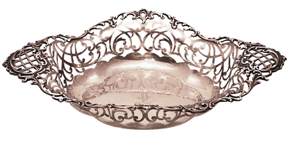 Mermod & Jaccard Pierced Sterling Silver Fruit Bowl