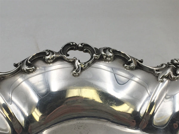 Pair of Wallace Sterling Silver Centerpieces Bowls Possibly in Grande Baroque Pattern