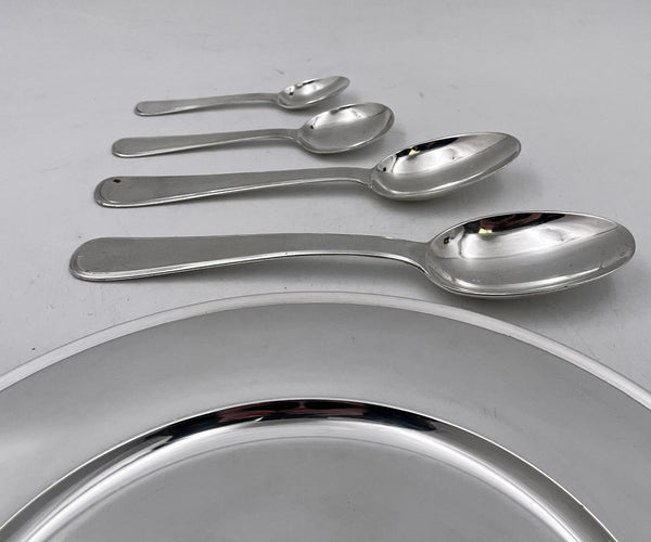 Tetard Freres Sterling Silver 160-Piece French Flatware Set in Valois Pattern