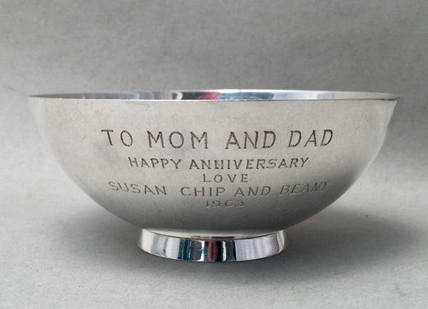 Tiffany & Co Sterling Silver Condiment Bowl