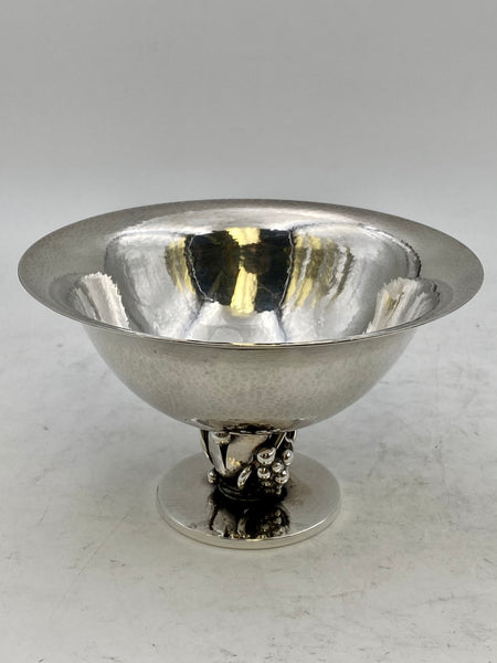 Sterling Silver Danish Hand Hammered Candy Dish