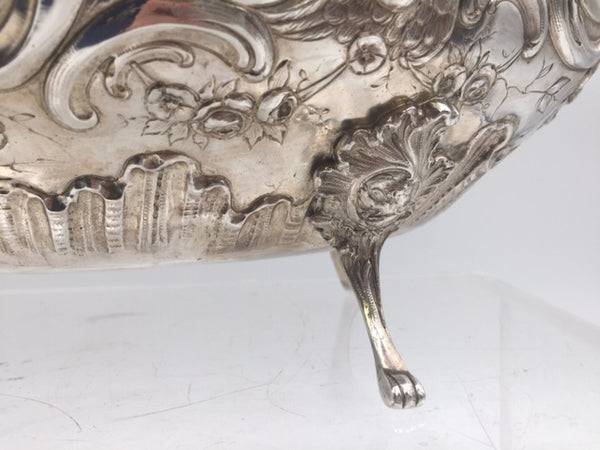 Continental Silver Centerpiece Bowl With Cherubs