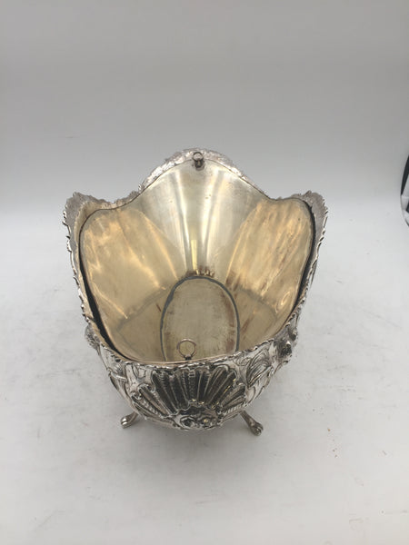 Continental Silver Centerpiece Bowl With Cherubs