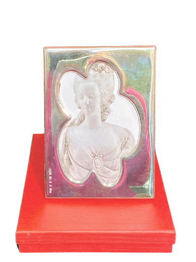 Agatha Ruiz de la Prada Sterling Silver Floral Picture Frame