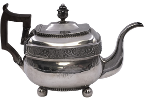 American Coin Silver Tea/Coffee Pot by W. G. Forbes