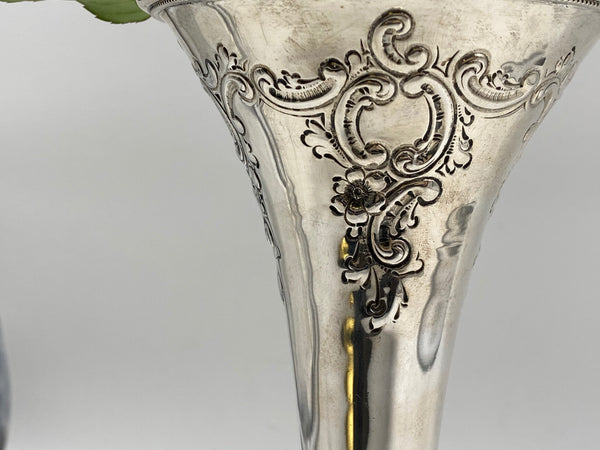 Sterling Silver Vase by E. P. Roberts & Sons