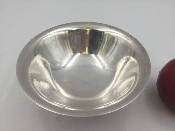 Georg Jensen Sterling Silver Hand Hammered Mint Dish Bowl 575D