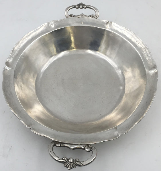 18th Century South American Silver Bowl