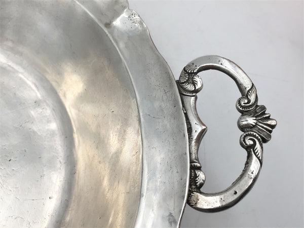 18th Century South American Silver Bowl