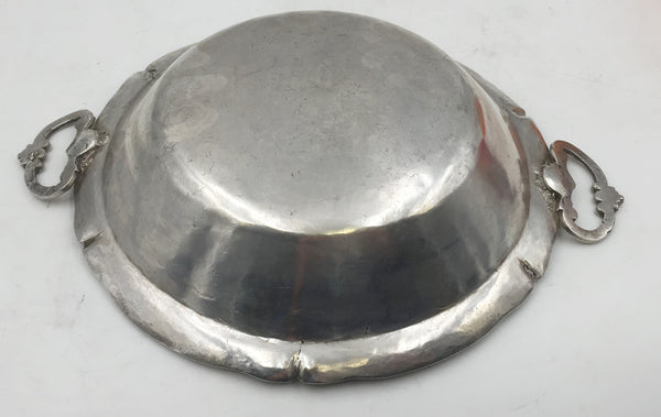 18th Century South American Silver Bowl