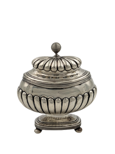 Rare Dutch Silver Honey Dish