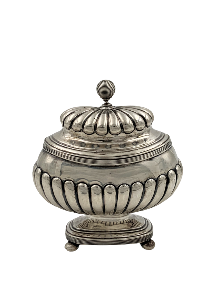 Rare Dutch Silver Honey Dish