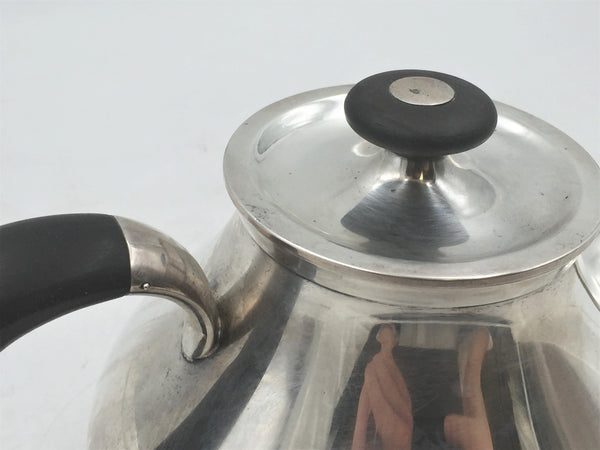 Gorham Sterling Silver 1956 Tea Pot in Mid-Century Modern Style