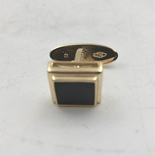 Di Modolo 18k Gold and Onyx Cufflinks