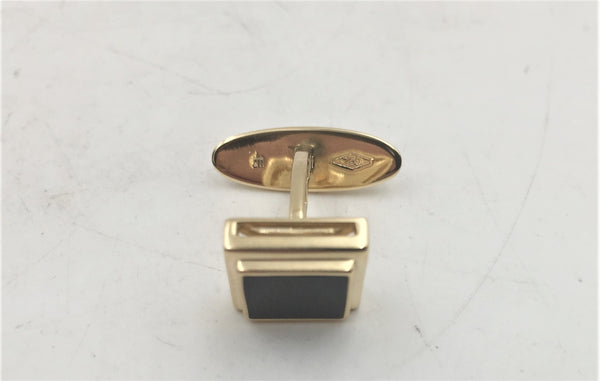 Di Modolo 18k Gold and Onyx Cufflinks