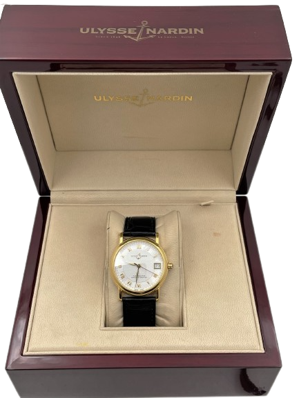 Ulysse Nardin 18k Gold Automatic Chronometer San Marco Watch 131